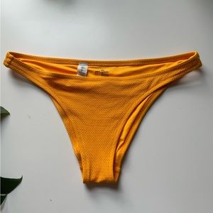 Aerie Pique Cheeky Swim Bottom